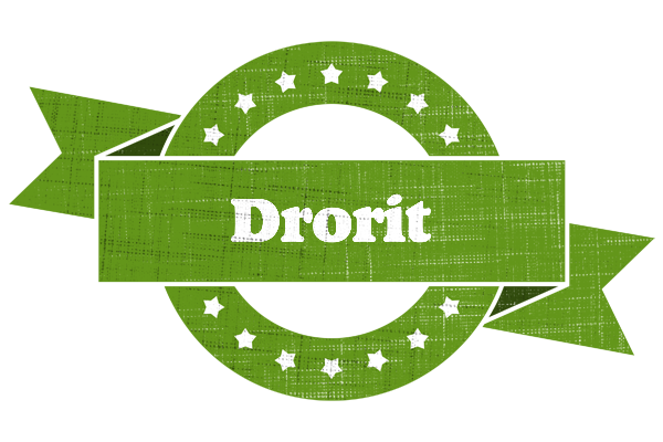 Drorit natural logo