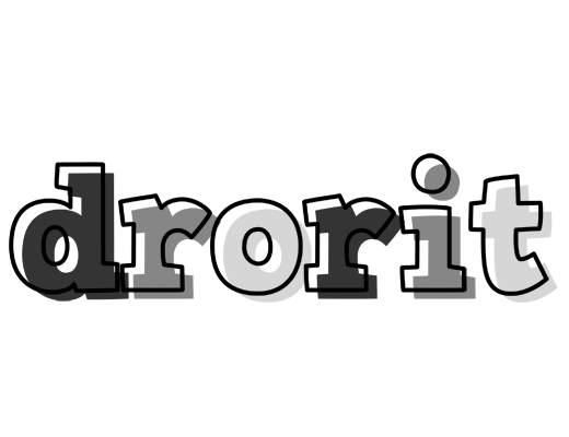 Drorit night logo