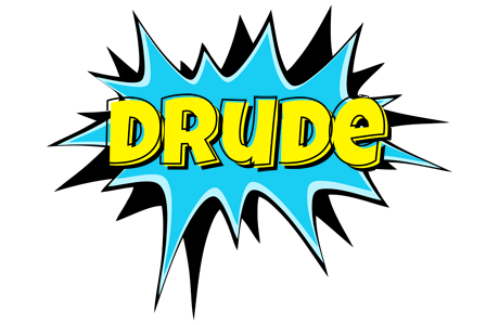 Drude amazing logo