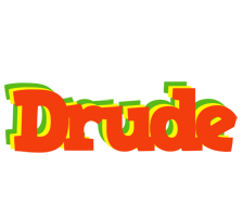 Drude bbq logo