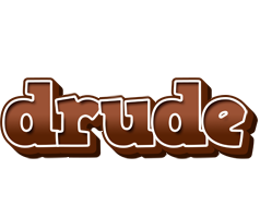 Drude brownie logo