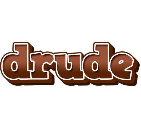 Drude brownie logo