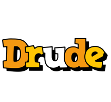 Drude cartoon logo