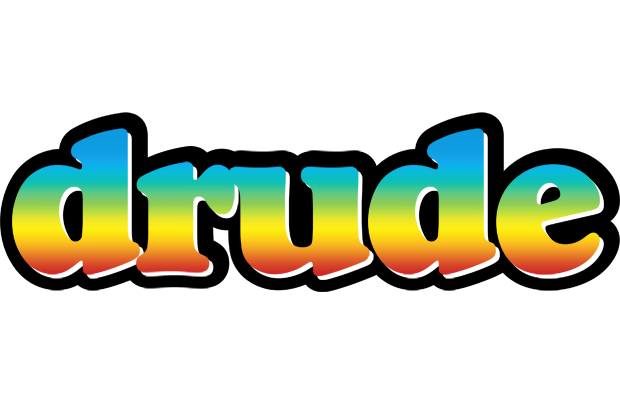 Drude color logo