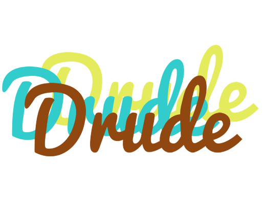 Drude cupcake logo
