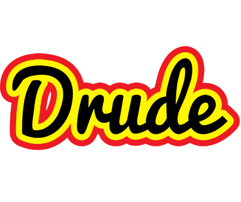 Drude flaming logo