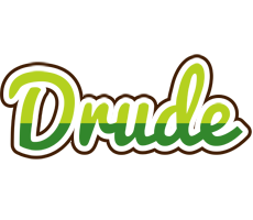 Drude golfing logo