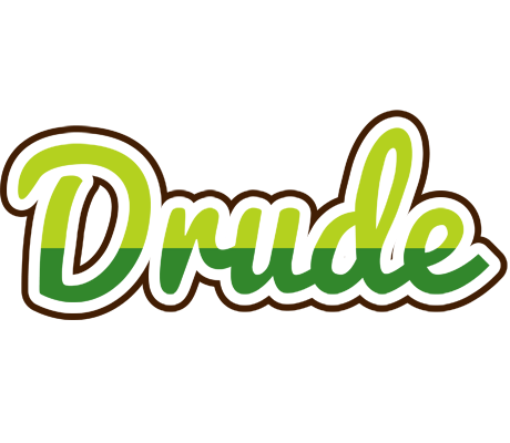 Drude golfing logo