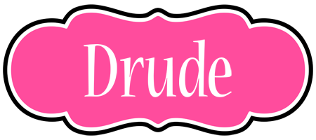 Drude invitation logo