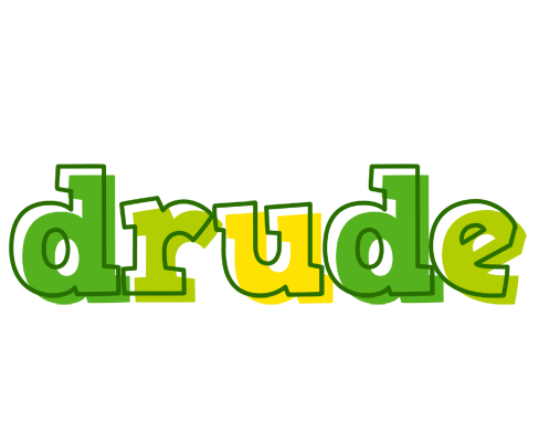 Drude juice logo