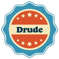 Drude labels logo