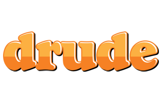 Drude orange logo