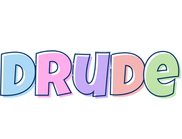 Drude pastel logo