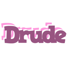 Drude relaxing logo