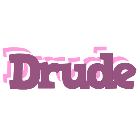 Drude relaxing logo
