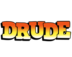 Drude sunset logo