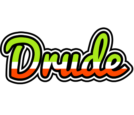 Drude superfun logo