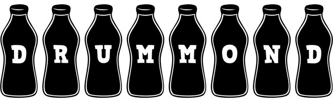 Drummond bottle logo