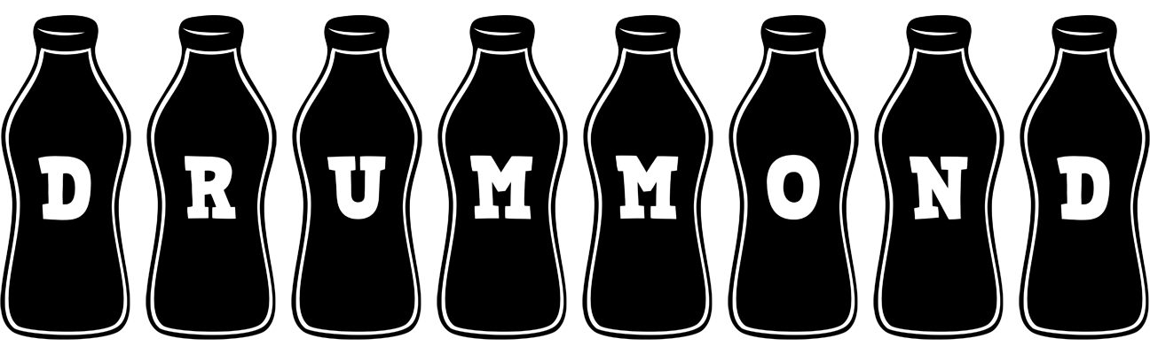 Drummond bottle logo