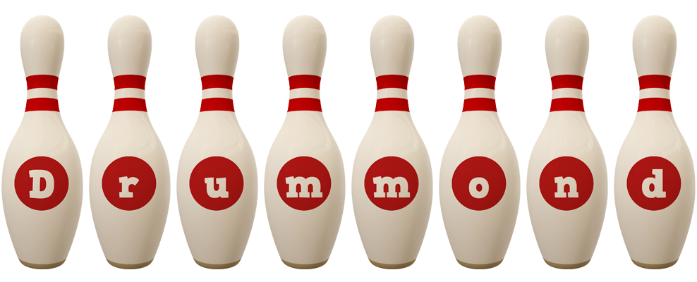 Drummond bowling-pin logo