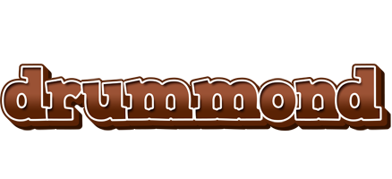 Drummond brownie logo