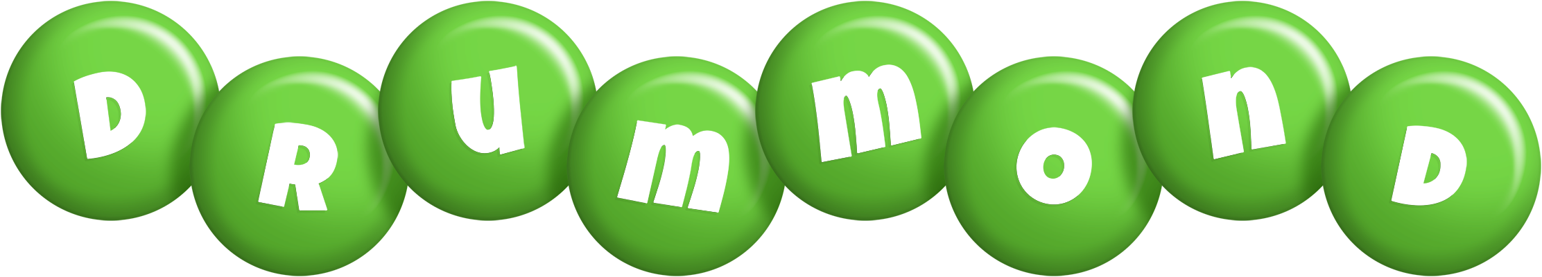 Drummond candy-green logo