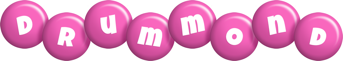 Drummond candy-pink logo