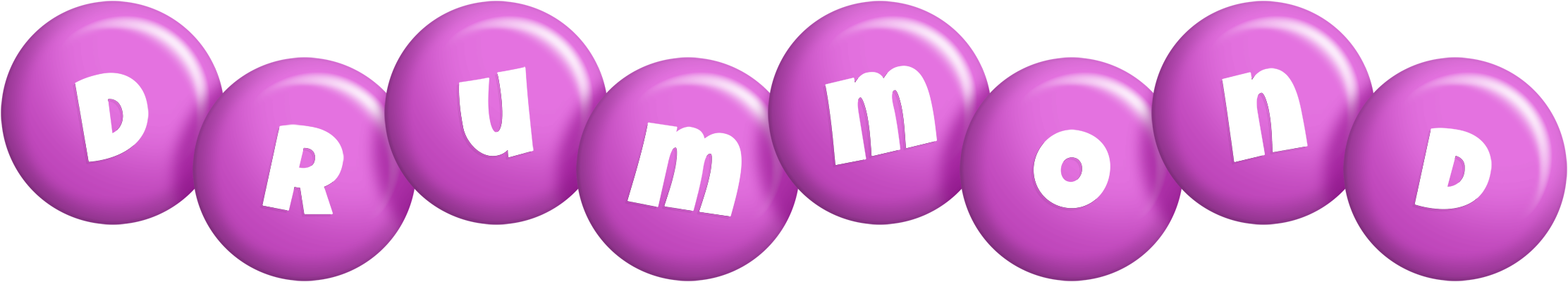 Drummond candy-purple logo