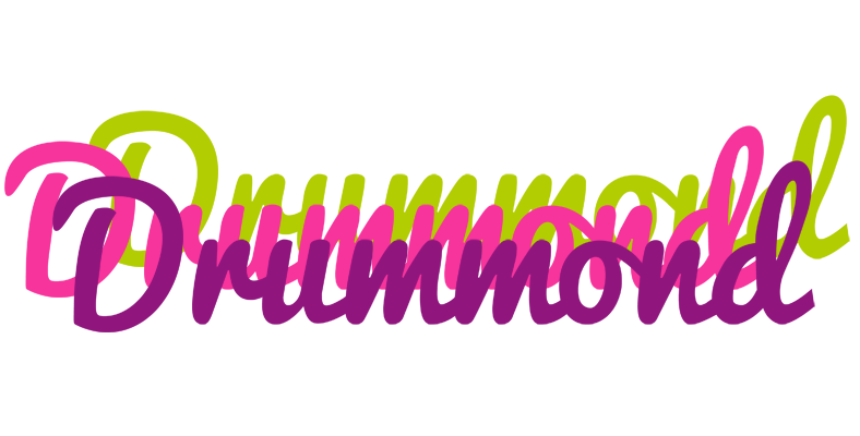 Drummond flowers logo