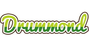 Drummond golfing logo