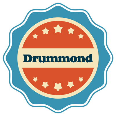 Drummond labels logo