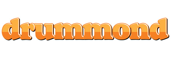 Drummond orange logo