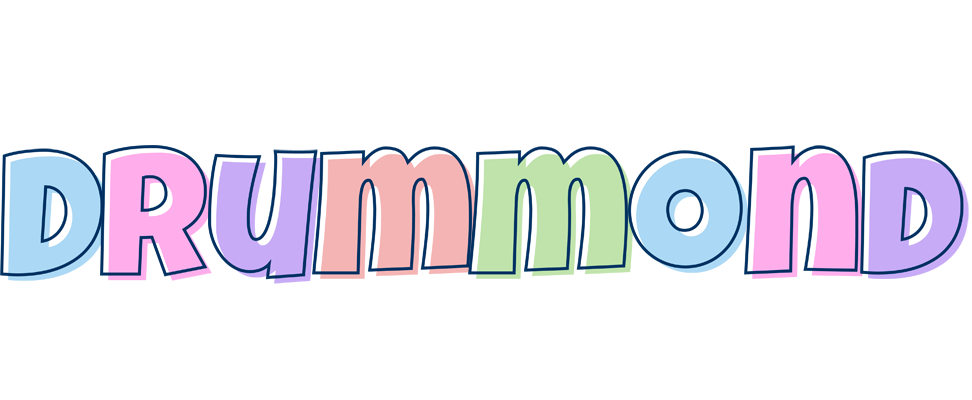 Drummond pastel logo