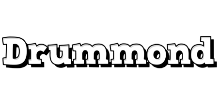 Drummond snowing logo