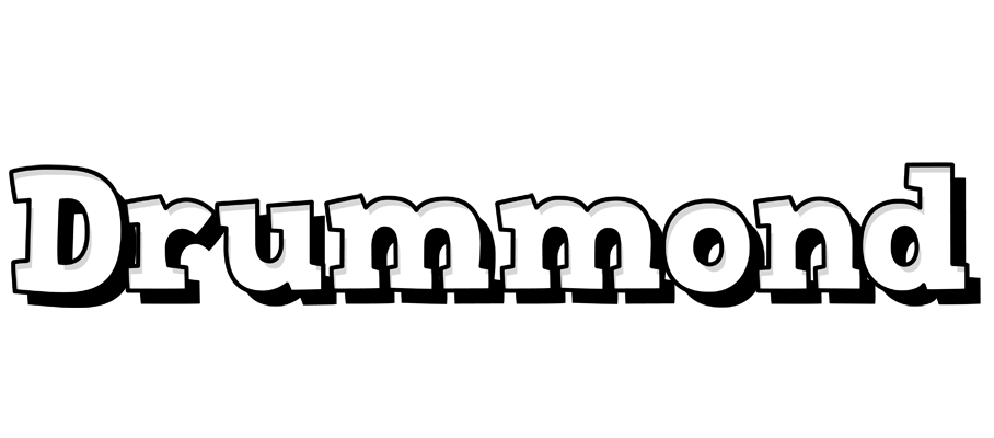 Drummond snowing logo