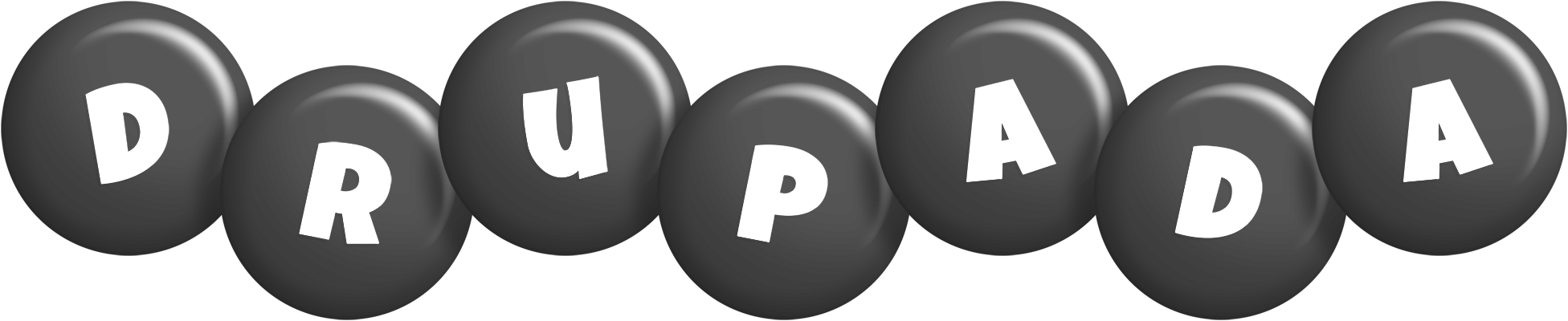 Drupada candy-black logo