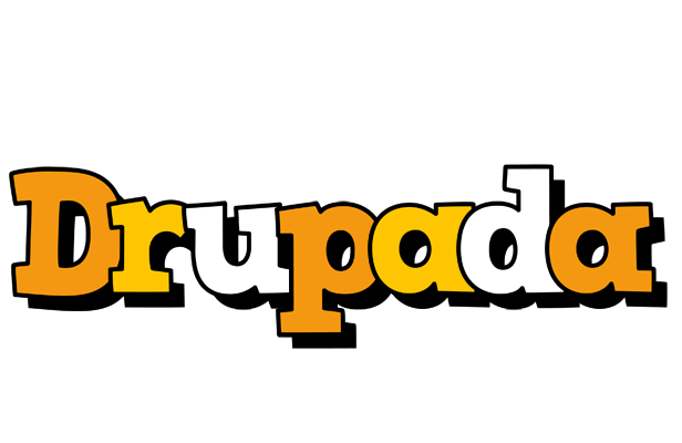 Drupada cartoon logo