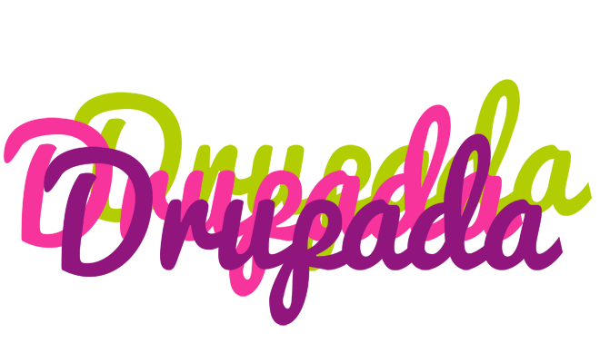 Drupada flowers logo