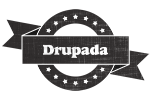 Drupada grunge logo