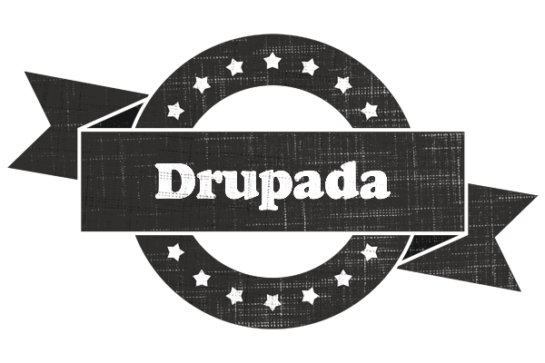 Drupada grunge logo