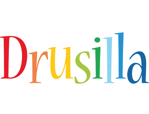 Drusilla birthday logo
