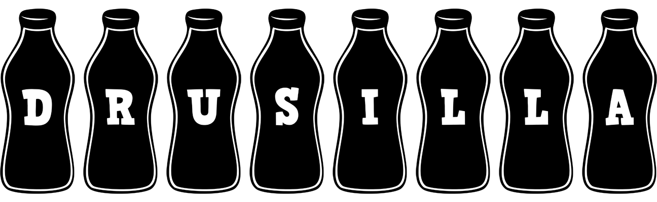 Drusilla bottle logo
