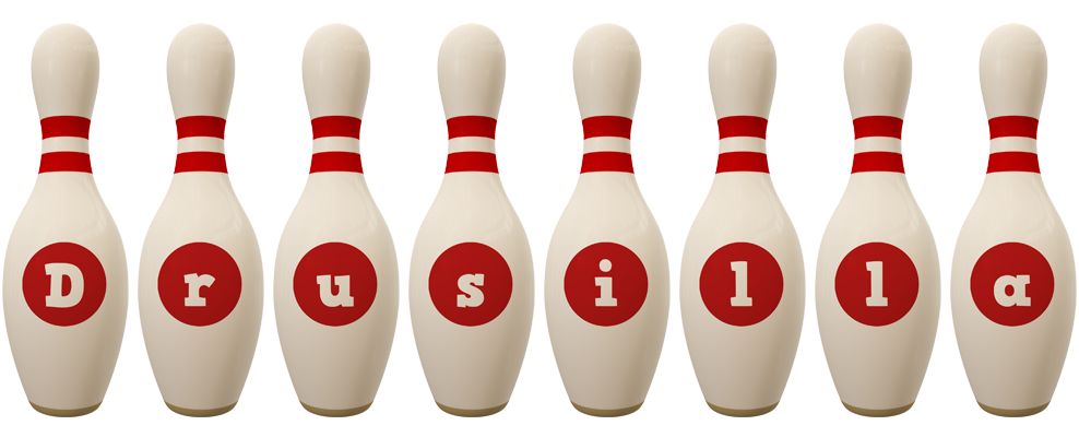 Drusilla bowling-pin logo