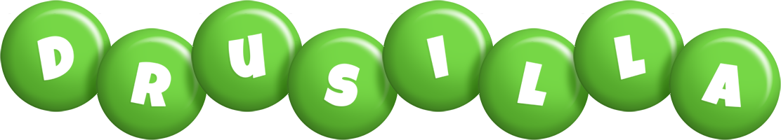 Drusilla candy-green logo