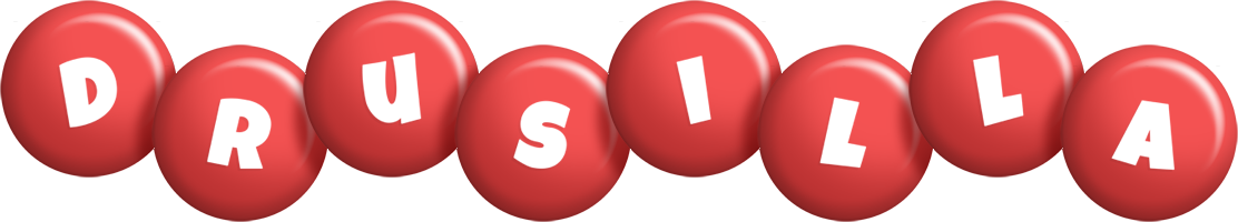 Drusilla candy-red logo