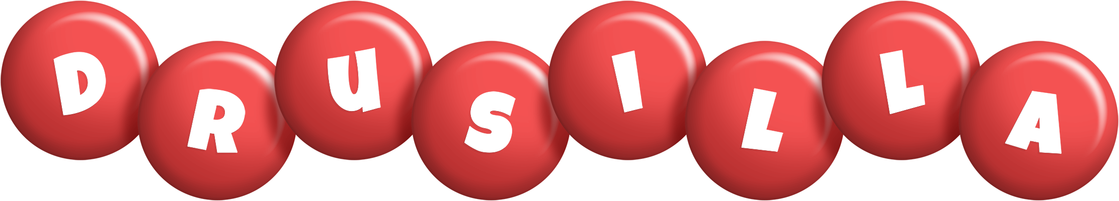 Drusilla candy-red logo