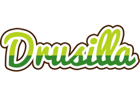 Drusilla golfing logo