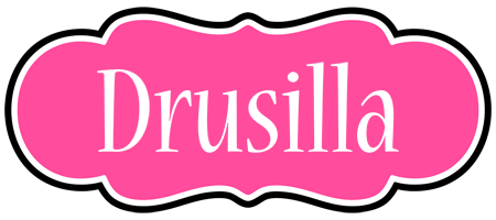 Drusilla invitation logo