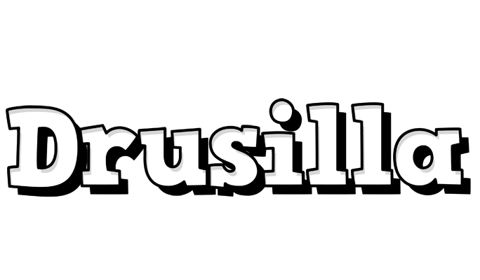 Drusilla snowing logo