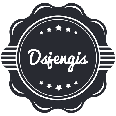 Dsjengis badge logo